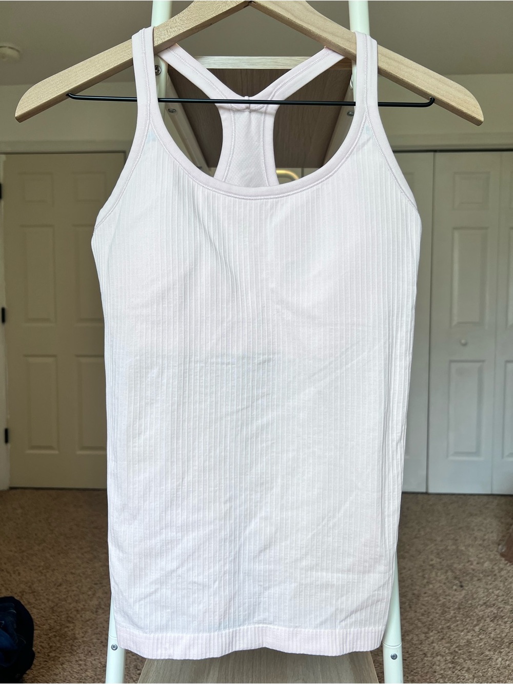 Lululemon Ebb to Street Tank Top Meadowsweet Pink Ribbed Tank 6